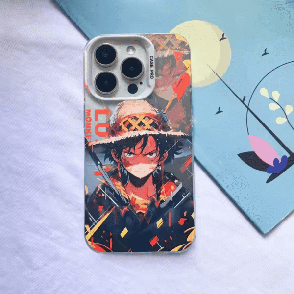 One Piece Zoro & Luffy iPhone Case – Anime Shockproof Cover - Image 4